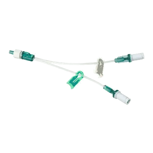Double Lumen IV Extension Set