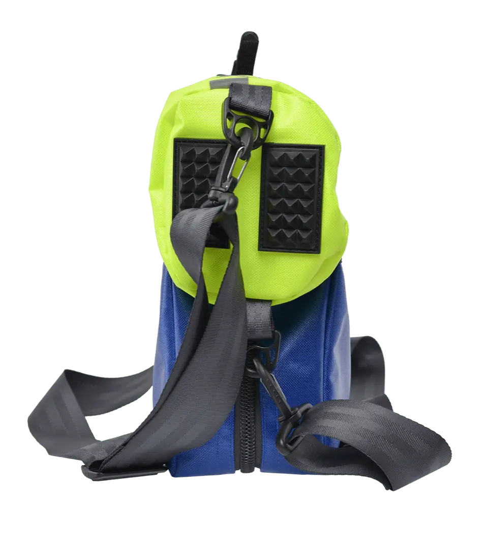 Oxygen bag Blue/Flo Yellow