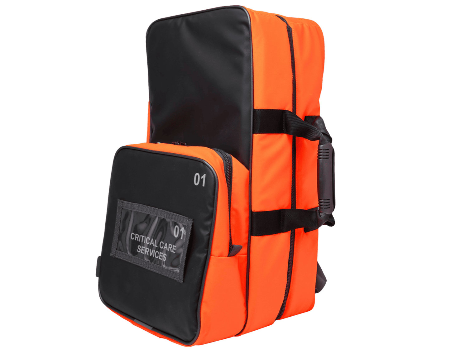 Transfer Backpack Orange and Black Transfer Backpack