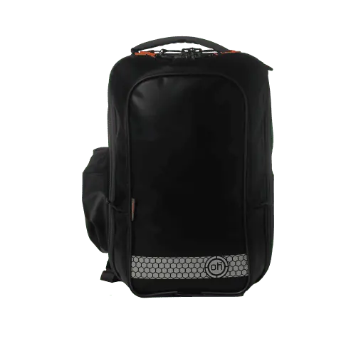 Black OH Medical Backpack LITE – lightweight medical backpack and paramedic bag, durable medical kit bag designed for professional everyday use.