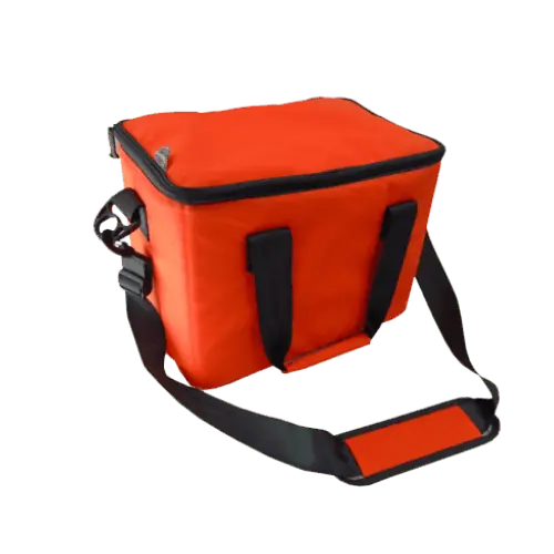 Orange Oxylog 3000+Ventilator Carry Bag