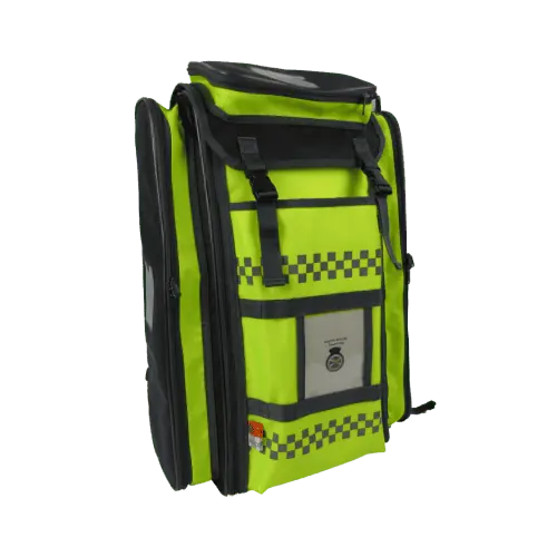 Yellow ScotSTAR Trauma Bag – durable medical bag, professional trauma bag, and reliable emergency bag designed for rapid response situations.