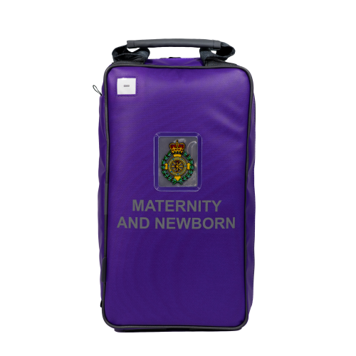 blue new-born bag