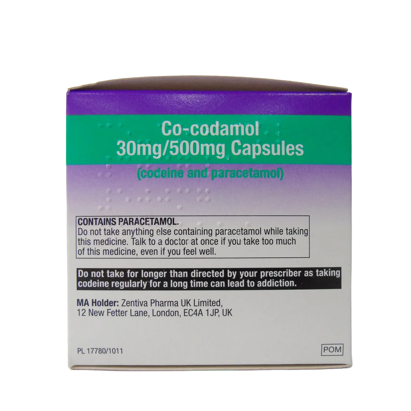 Co-codamol 30/500 pack of 100 21