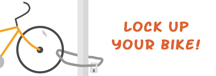 Cycle Safety - The Openhouse Guide 8 Lock your bike